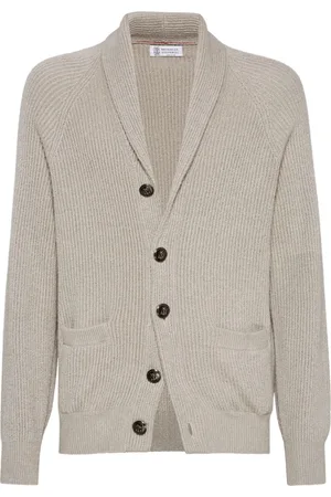 Brunello Cucinelli Cotton V-necked Cardigan