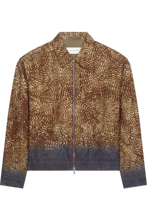DRIES VAN NOTEN Bomber Jacket With Print