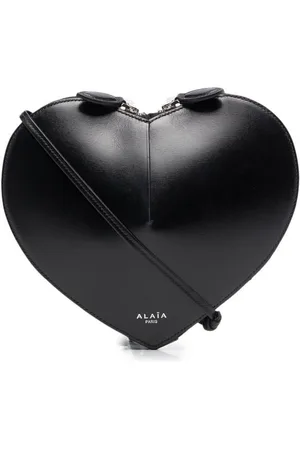 Alaïa Le Coeur Leather Crossbody Bag