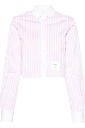 Thom Browne Cotton Cropped Shirt