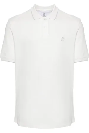 Brunello Cucinelli Logo Cotton Polo Shirt
