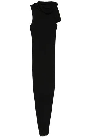 Rick Owens Knitted Wool Long Dress