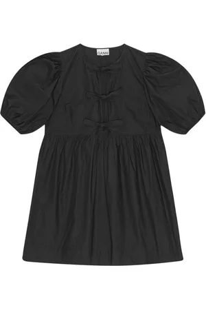 Ganni Organic Cotton Mini Dress