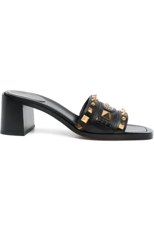 VALENTINO GARAVANI Plaster Caster Leather Mules