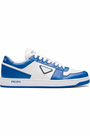 Prada Downtown Leather Sneakers