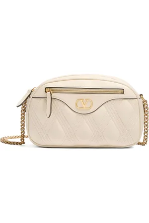 VALENTINO GARAVANI Quiltie 67 Leather Camera Bag