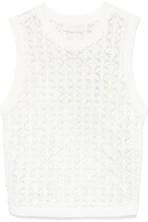 ZIMMERMANN Wylie Cotton Crop Top