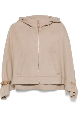 Max Mara Wool Hooded Cape