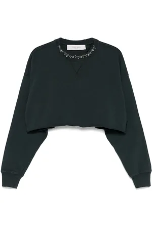 Golden Goose Organic Cotton Cropped Sweatshirt