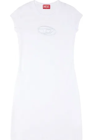 Diesel D-angiel Cotton Mini Dress
