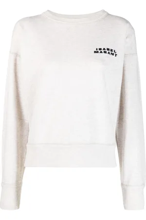 Isabel Marant Shad Logo Cotton Sweatshirt