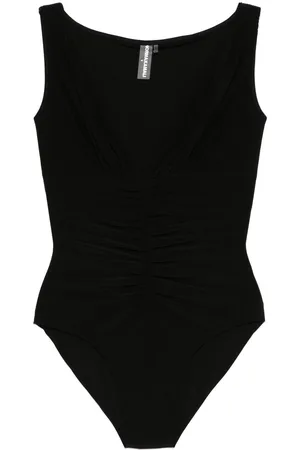 Norma Kamali V-necked Bodysuit