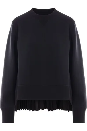 SACAI Cotton Crewneck Sweater