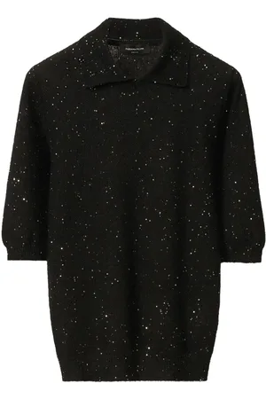 Fabiana Filippi Sequined Wool Polo Shirt
