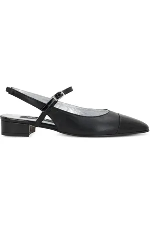 Carel Oceano Leather Slingback Ballets