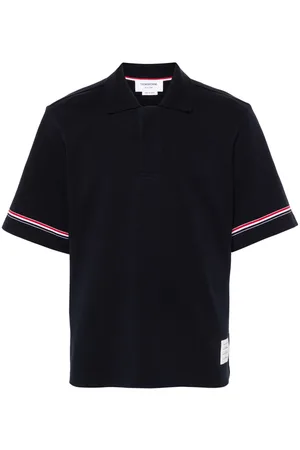 Thom Browne Rwb Cotton Polo Shirt
