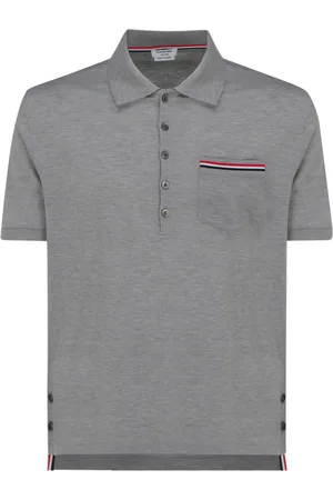 Thom Browne Rwb Cotton Polo Shirt