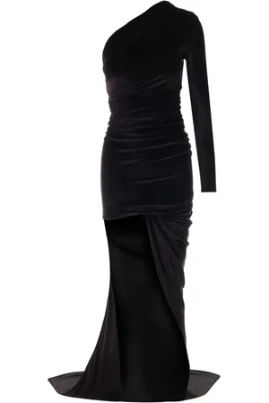 Balenciaga Velvet Long Dress