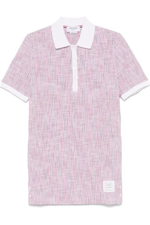 Thom Browne Rwb Cotton Polo Dress
