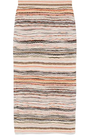 Missoni Striped Midi Skirt