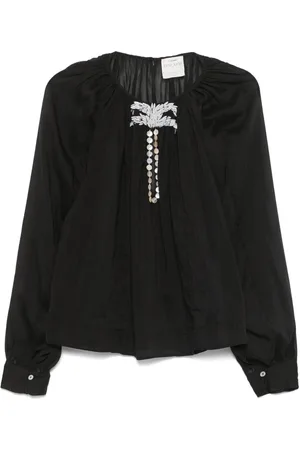 FORTE FORTE Embroidered Blouse
