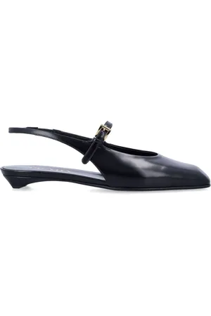 Prada Leather Slingback Ballets