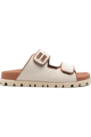 Miu Miu Canvas Sandals