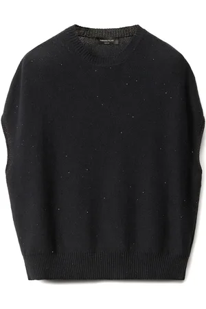 Fabiana Filippi Linen Blend Crewneck Sweater