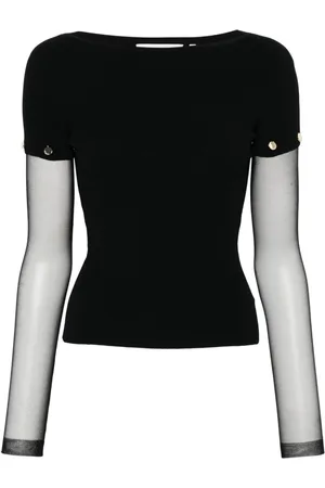Sportmax Layered Crewneck Top