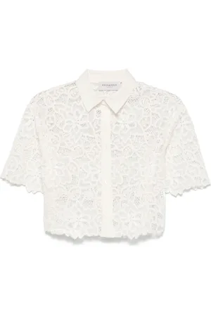 ERMANNO SCERVINO Embroidered Cotton Shirt