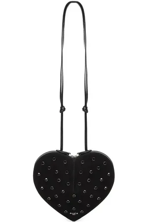 Alaïa Le Coeur Strass Embellished Crossbody Bag