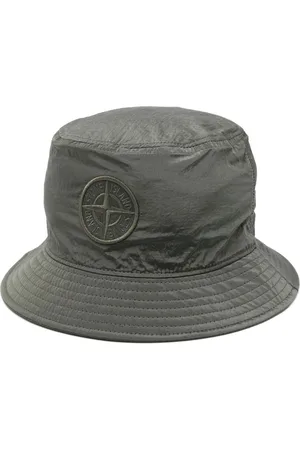 Stone Island Logo Bucket Hat