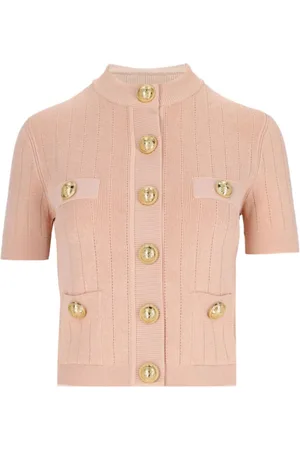 Balmain Buttoned Crewneck Cardigan