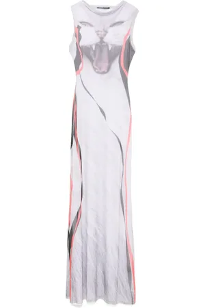 OTTOLINGER Mesh Printed Long Dress