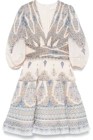 ZIMMERMANN Printed Mini Dress