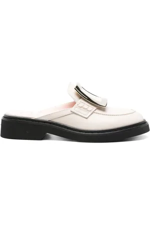 Roger Vivier Viv Rangers Leather Loafers