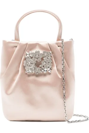 Roger Vivier Rv Bouquet Satin Mini Bag