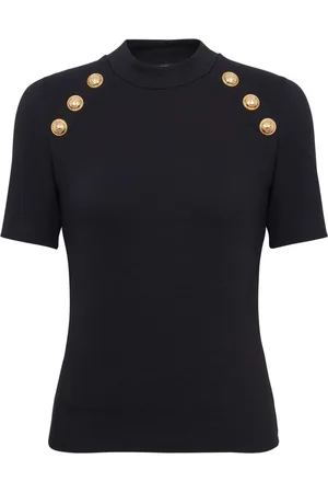 Balmain Raglan Stretch T-shirt