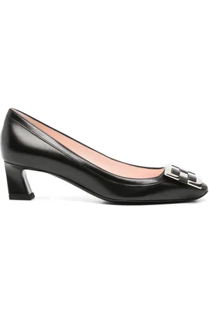 Roger Vivier Trompette Leather Pumps
