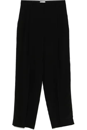 Totême Pleat Detail Straight Leg Trousers