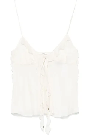 Chloé CHLOÉ - Ruffled Silk Top