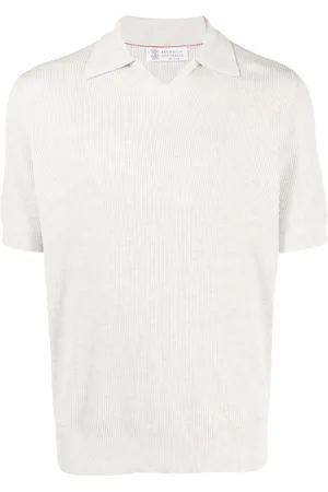 Brunello Cucinelli Cotton Polo Sweater