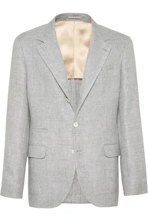 Brunello Cucinelli Linen And Cotton Suit-type Jacket