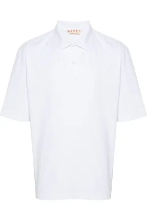 Marni Logo Cotton Polo Shirt