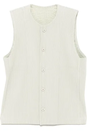 Issey Miyake Tailored Pleats Vest