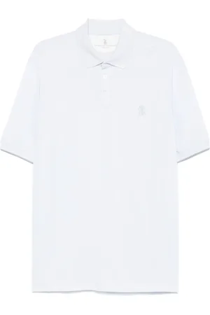 Brunello Cucinelli Logo Cotton Polo Shirt