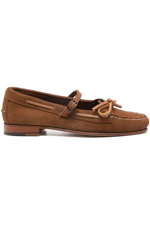 Hereu Lorea Suede Leather Loafers