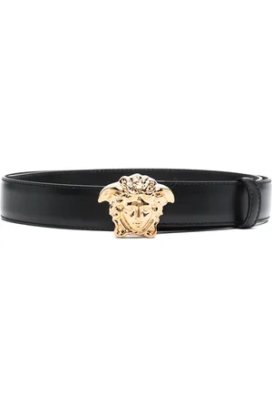 VERSACE La Medusa Leather Belt