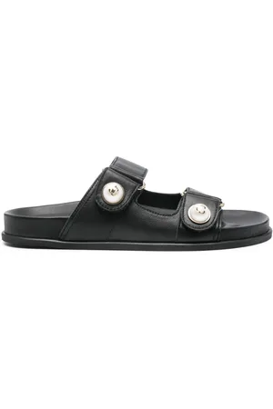 Jimmy Choo Fayence Leather Sandals