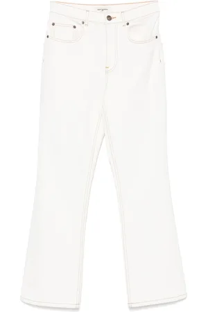 Tory Burch Flared Leg Denim Jeans